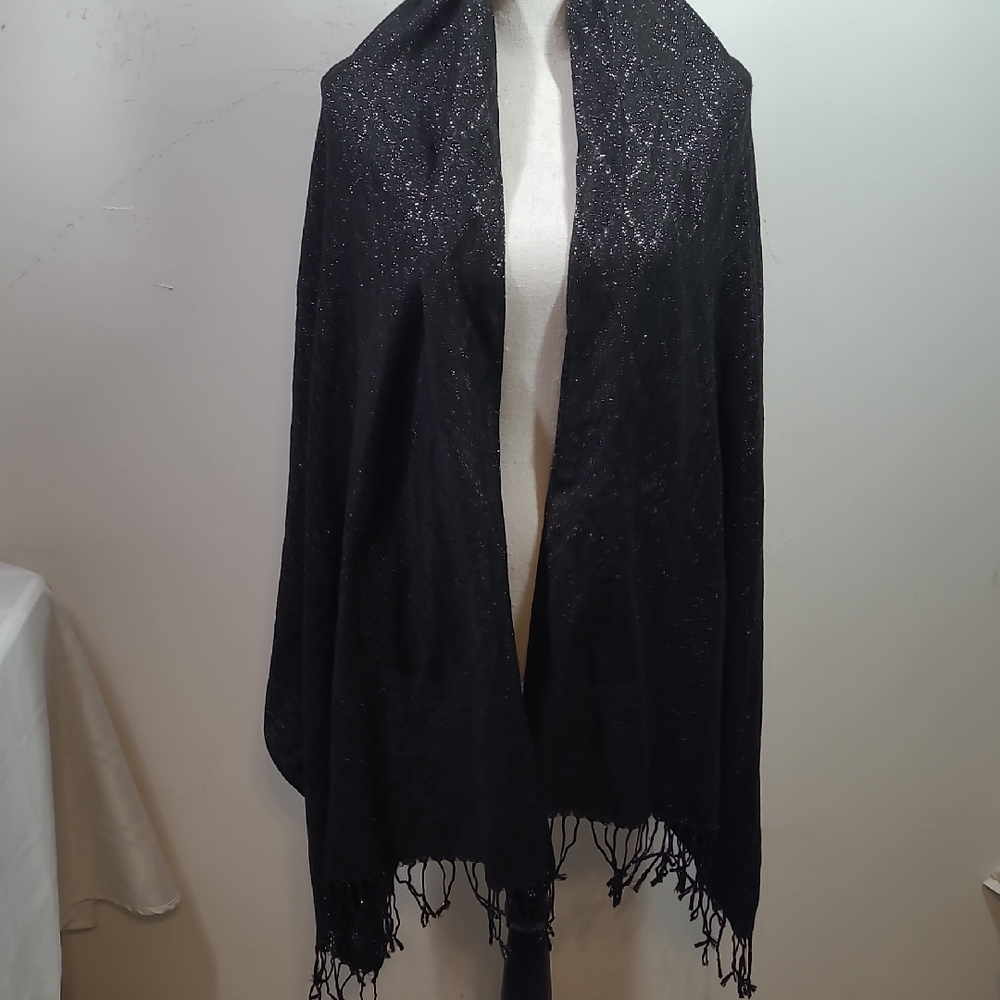 Elegant Black Shawl